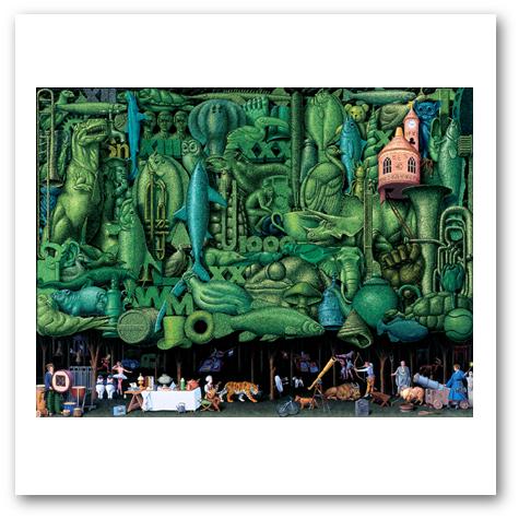 Mike Wilks, Paintings, Drawings, Illustrations, Books