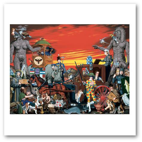 Mike Wilks, Paintings, Drawings, Illustrations, Books