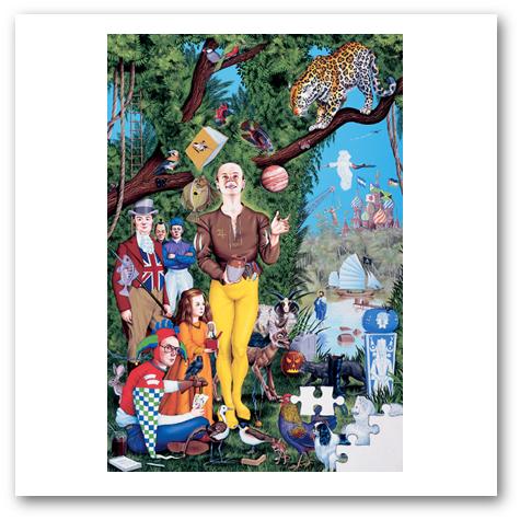 Mike Wilks, Paintings, Drawings, Illustrations, Books