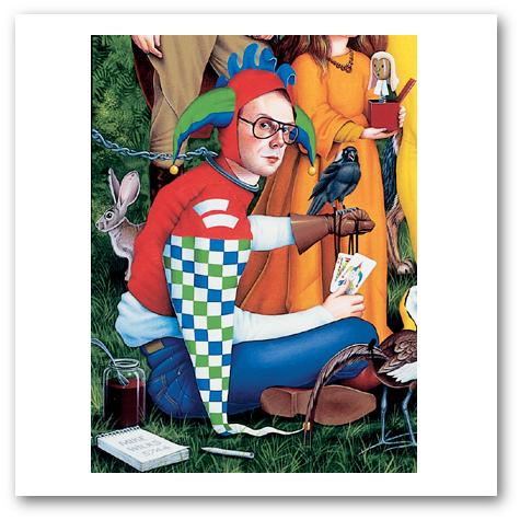Mike Wilks, Paintings, Drawings, Illustrations, Books