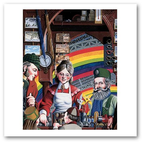 Mike Wilks, Paintings, Drawings, Illustrations, Books