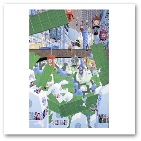 Mike Wilks, Paintings, Drawings, Illustrations, Books