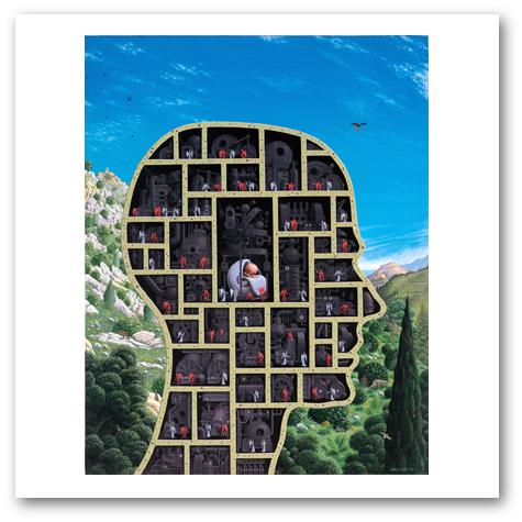 Mike Wilks, Paintings, Drawings, Illustrations, Books