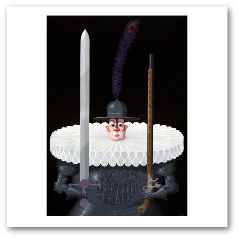 Mike Wilks, Paintings, Drawings, Illustrations, Books