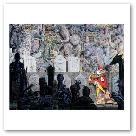 Mike Wilks, Paintings, Drawings, Illustrations, Books