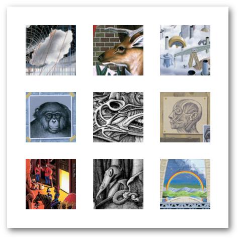 Mike Wilks, Paintings, Drawings, Illustrations, Books